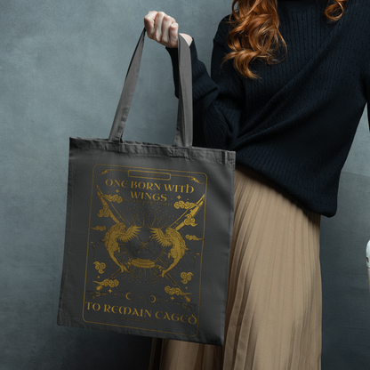 One Born with Wings is Never Destined to Remain Caged - Chloe C. Penaranda - Officially Licensed - Tote - An Heir Comes to Rise - AHCTR