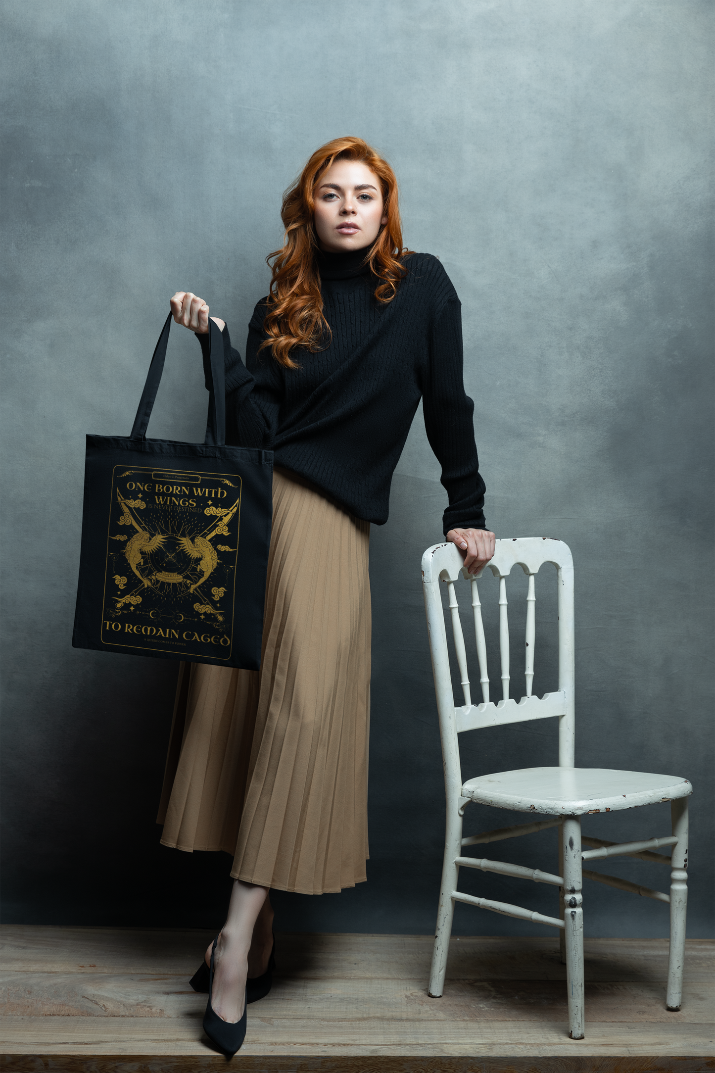 One Born with Wings is Never Destined to Remain Caged - Chloe C. Penaranda - Officially Licensed - Tote - An Heir Comes to Rise - AHCTR
