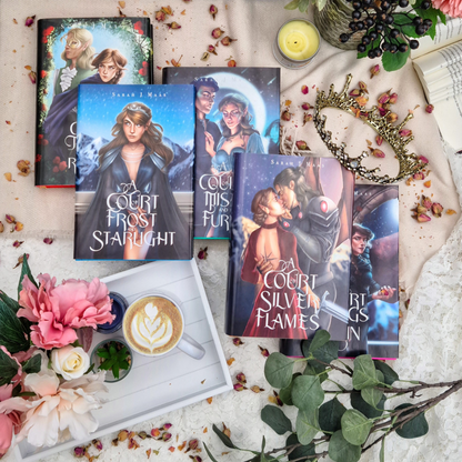 "Officially Licensed Alternate Dust Jackets for A Court of Thorns and Roses Series by Sarah J. Maas