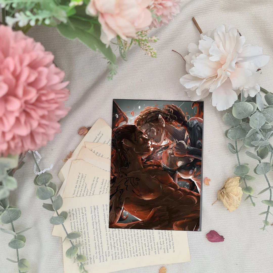 Rough Love - Nesta and Cassian - A Court of Thorns and Roses - A Court of Silver Flames - Officially Licenced - Sarah J. Maas - Print