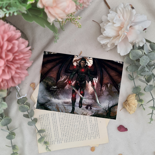 Cassian - A Court of Thorns and Roses - A Court of Silver Flames - Officially Licenced - Sarah J. Maas - Print