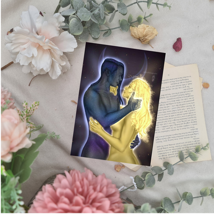 Night and Day - Licensed Print - Crescent City - House of Sky and Breath - House of Earth and Blood - Officially Licenced - Sarah J. Maas - Print