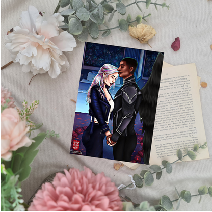 Secret Lovers - Crescent City - Danika - House of Sky and Breath - House of Earth and Blood - Officially Licenced - Sarah J. Maas - Print