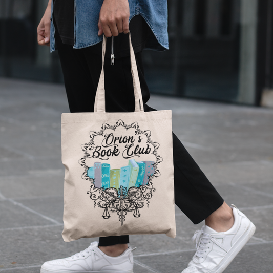 Orion's Book Club - Tote - Official Merchandise Caroline and Susanne Peckham