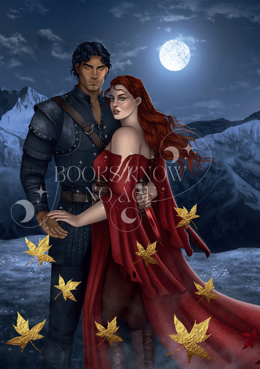 A Place in between - From Blood and Ash - Jennifer L Armentrout - Art Print
