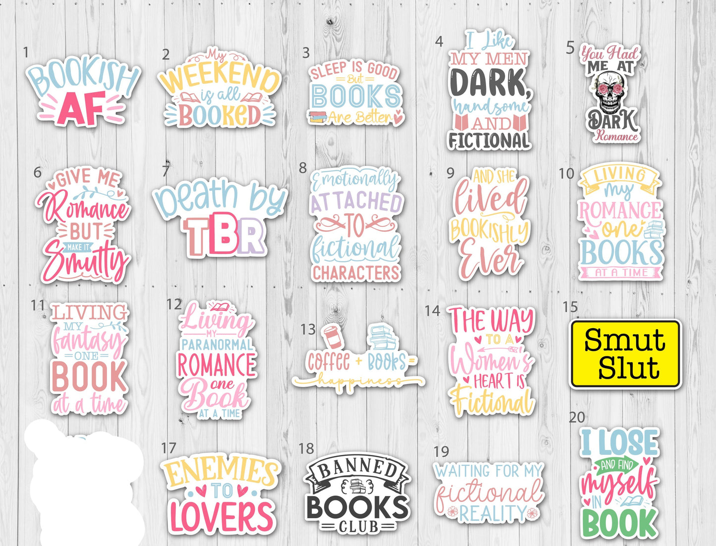 Bookish Stickers