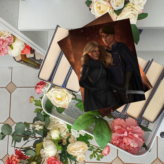 Aelin & Chaol - Throne of Glass - Officially Licenced - Sarah J. Maas - Print