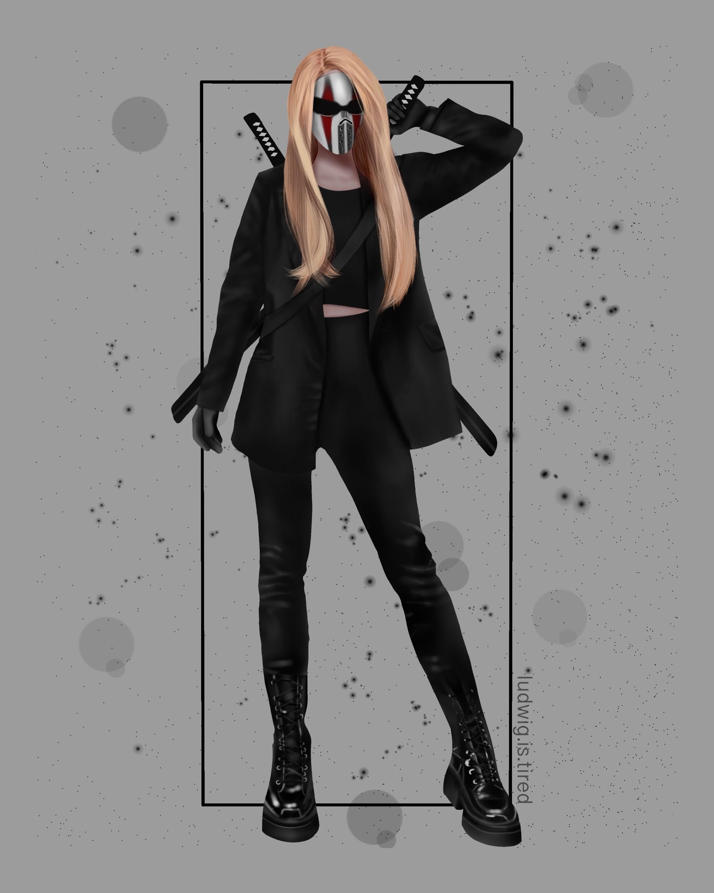 Devil Nights Characters Art - Kai, Will, Michael, Damon, - Devils Night Series - Penelope Douglas - Print