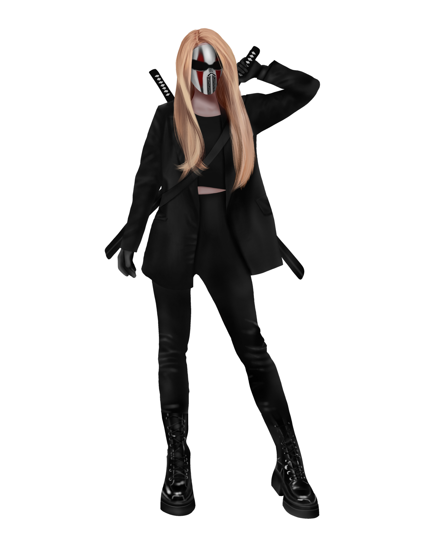 Devils Night Series Shelf Warriors - The Four Horsemen Women - Acrylic Standees - 4 Charater Set