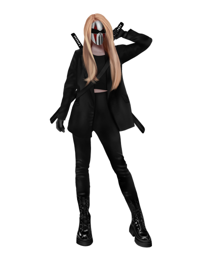 Devils Night Series Shelf Warriors - The Four Horsemen Women - Acrylic Standees - 4 Charater Set