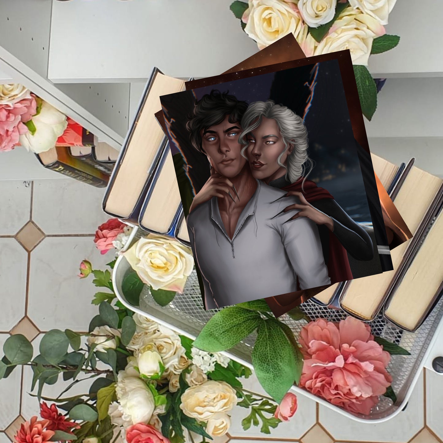 Princeling - Throne of Glass Licensed Manon and Dorian - Officially Licenced - Sarah J. Maas - Print