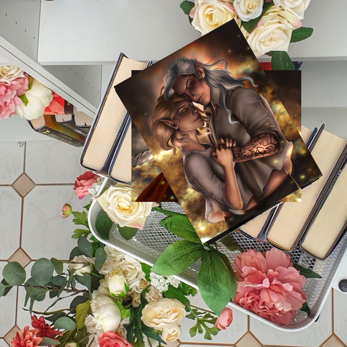 Forever - Aelin & Rowan  - Throne of Glass - Officially Licenced - Sarah J. Maas - Print