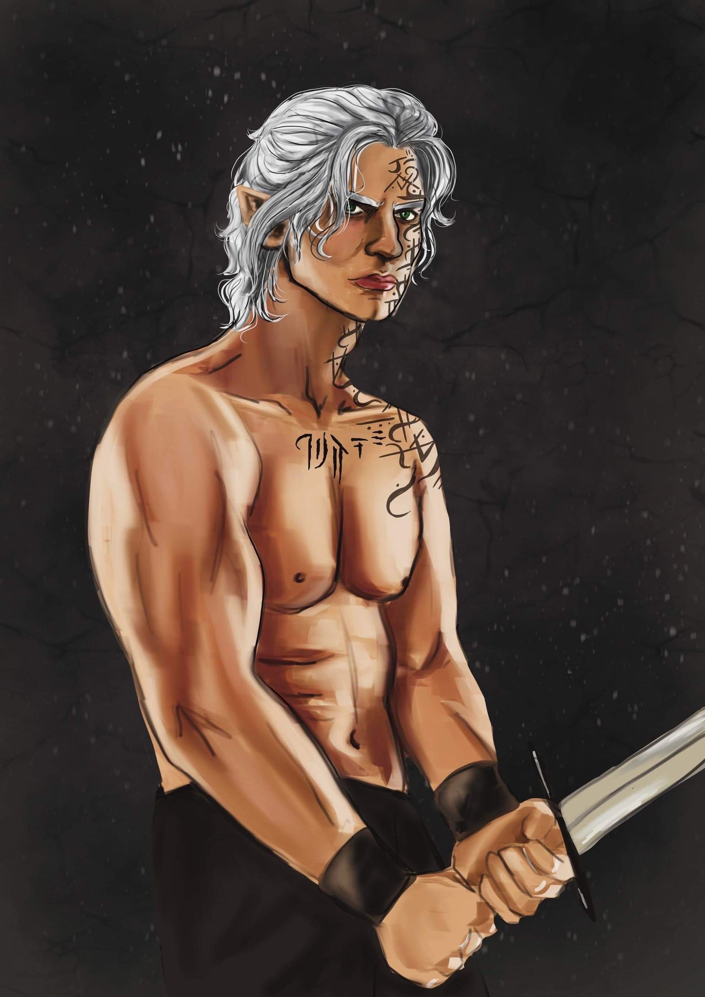 Rowan - Throne of Glass - Rowan Whitethorn - Officially Licenced - Sarah J. Maas - Print