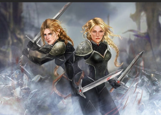Together we Battle - A Court of Thorns and Roses - Officially Licenced - Sarah J. Maas - Print