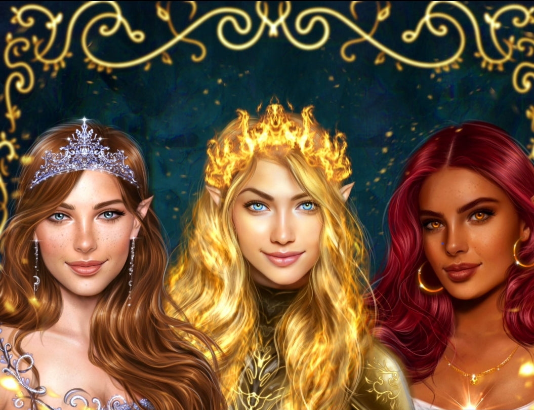 Queens of Maas - A Court of Thorns and Roses - Officially Licenced - Sarah J. Maas - Print