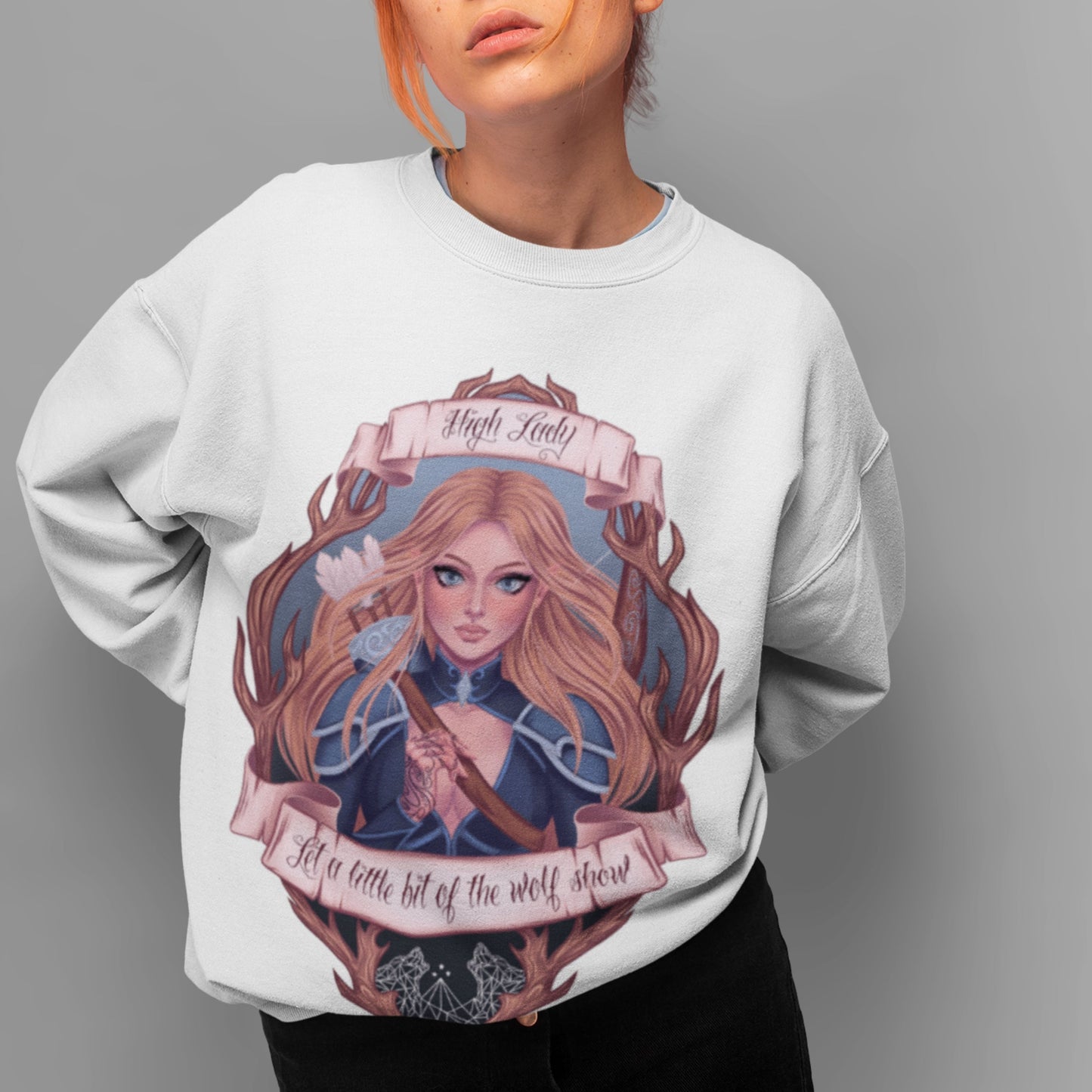 Feyre - Sweatshirt - Sarah J Maas - Acotar - Officially Licensed