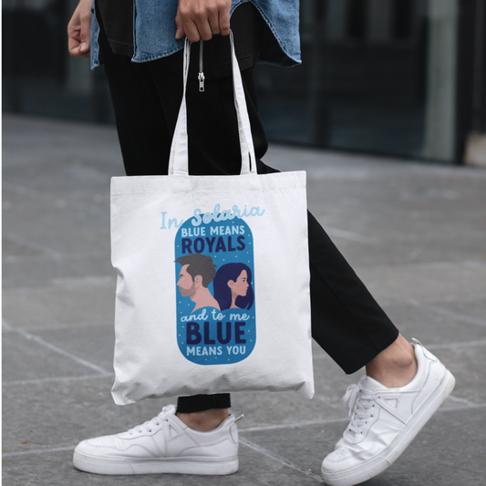 Blue Means You - Tote - Official Merchandise Caroline and Susanne Peckham