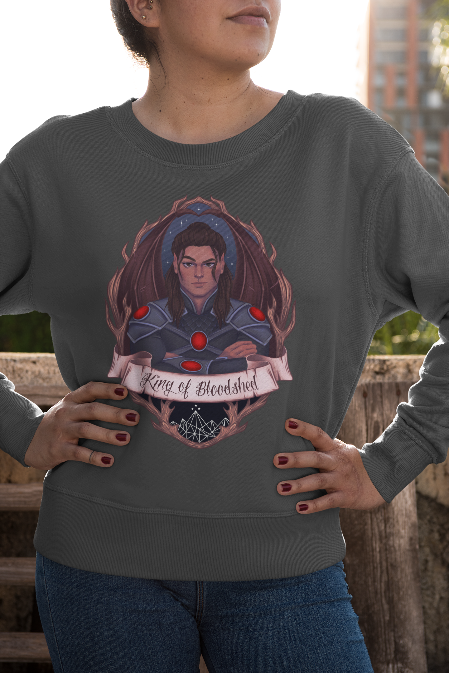 Cassian - Sweatshirt - Sarah J Maas - Acotar - Officially Licensed