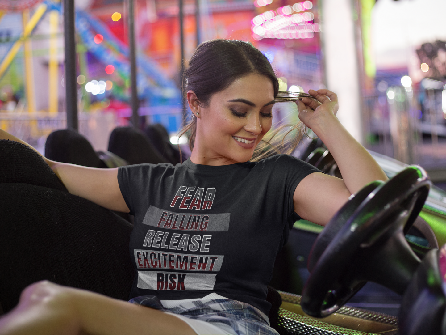Fear, Falling, Release, Excitement, Risk - Corrupt - T-shirt - Devils Night Series - Penelope Douglas