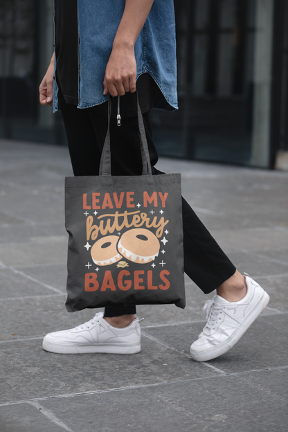 Buttery Bagel - Tote - Official Merchandise Caroline and Susanne Peckham