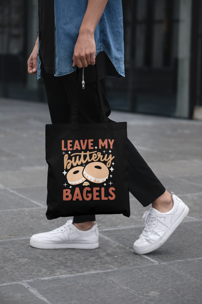 Buttery Bagel - Tote - Official Merchandise Caroline and Susanne Peckham