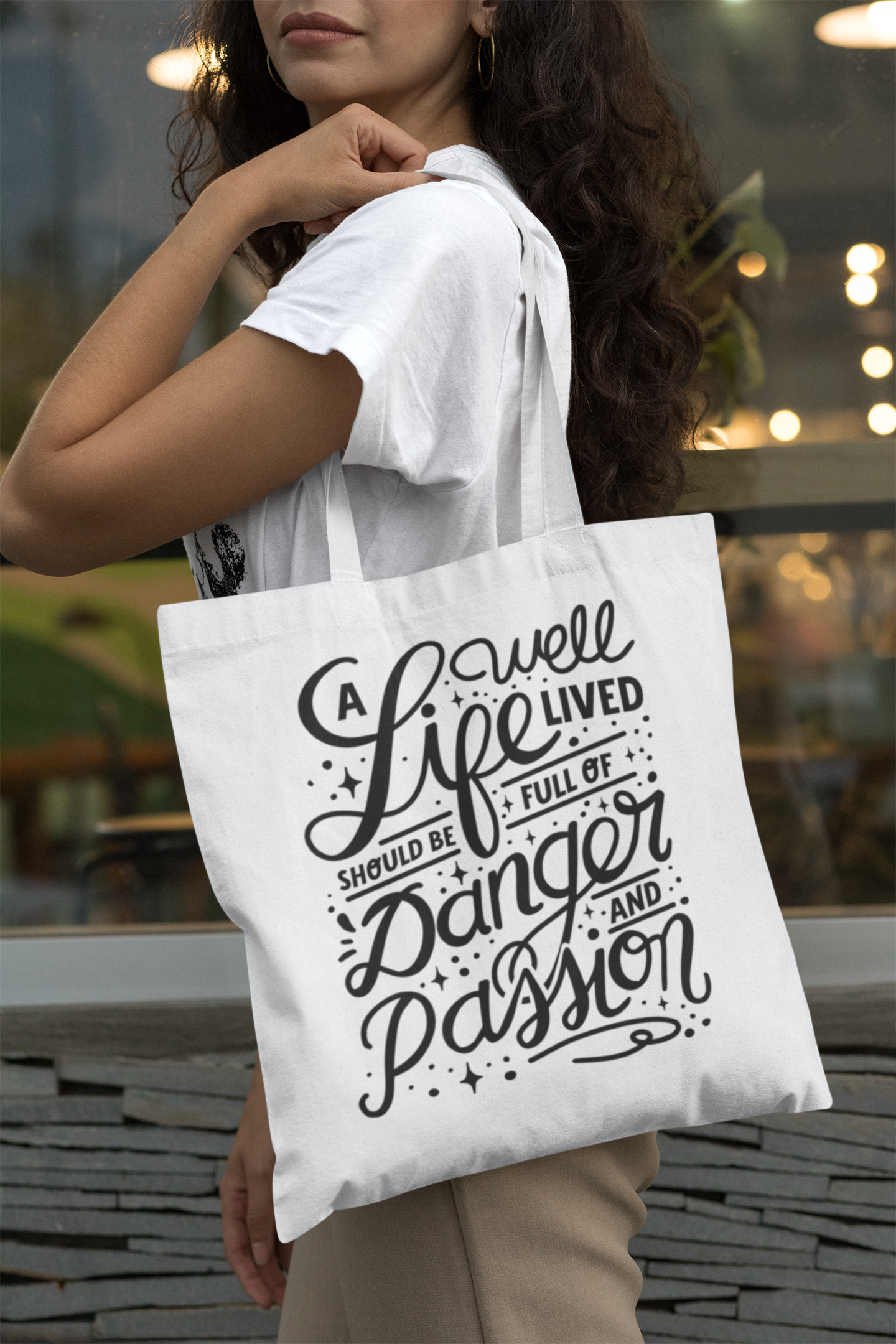 Life well lived - Tote - Official Merchandise Caroline and Susanne Peckham