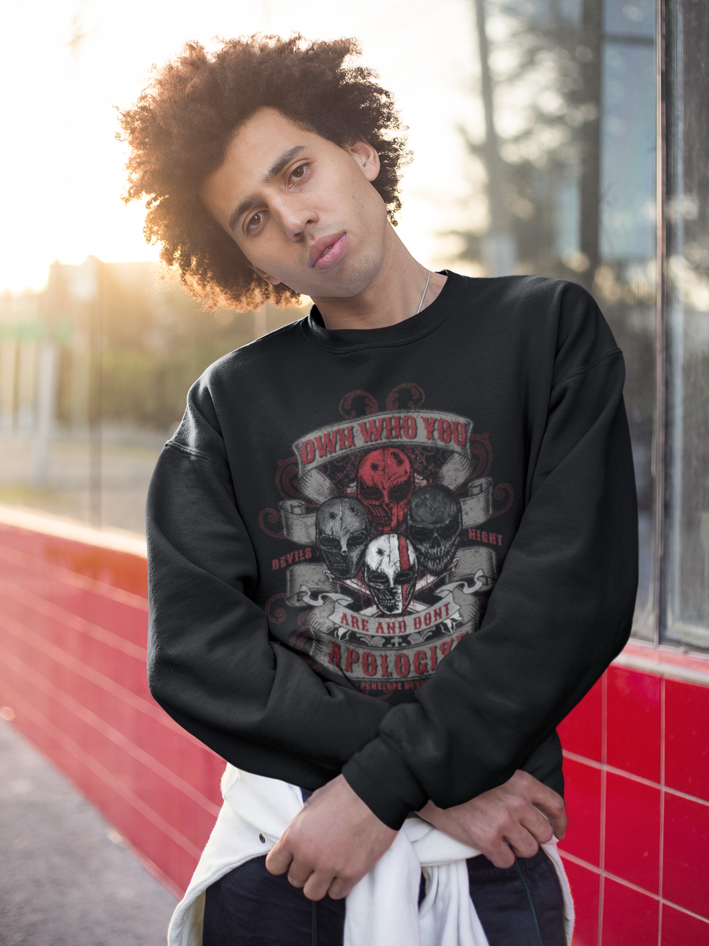 Own who you are- Sweatshirt- Devils Night Series - Penelope Douglas