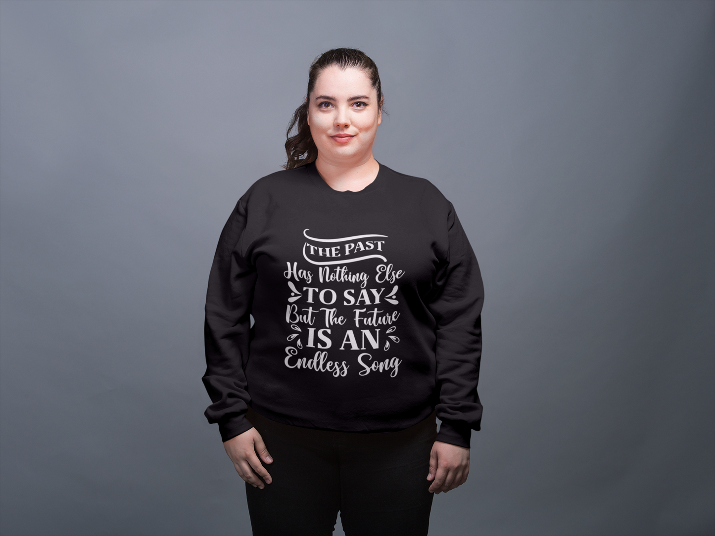 The Past has nothing left to say  - Sweatshirt - The Ruthless Boys of the Zodiac -Aurora Academy - Caroline Peckham & Susanne Valenti Merchandise