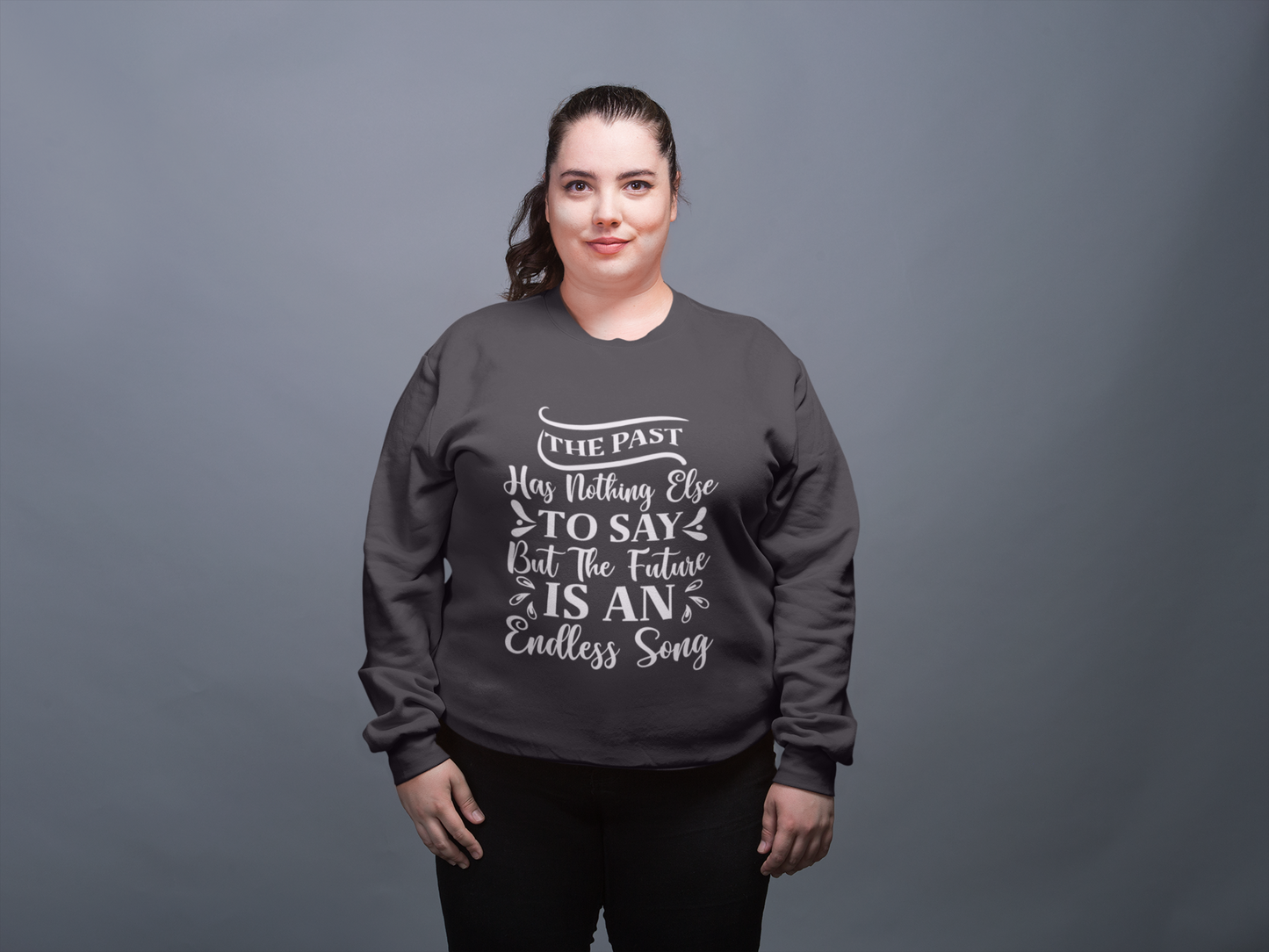 The Past has nothing left to say  - Sweatshirt - The Ruthless Boys of the Zodiac -Aurora Academy - Caroline Peckham & Susanne Valenti Merchandise