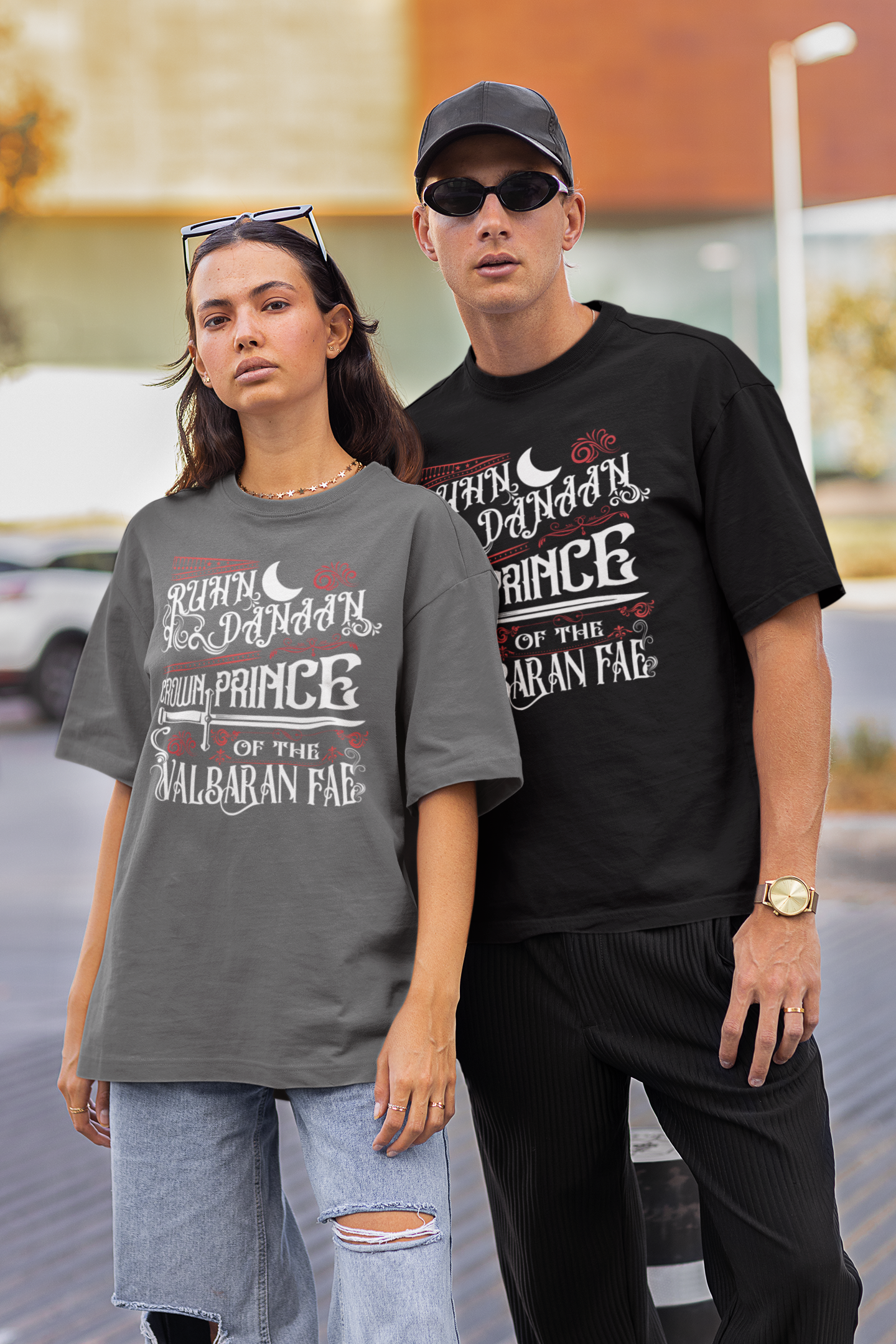 Ruhn Danaan - T-shirt - Crescent City Officially Licensed Apparel - Sarah J Maas - House of Sky and Breath - House of Earth and Blood