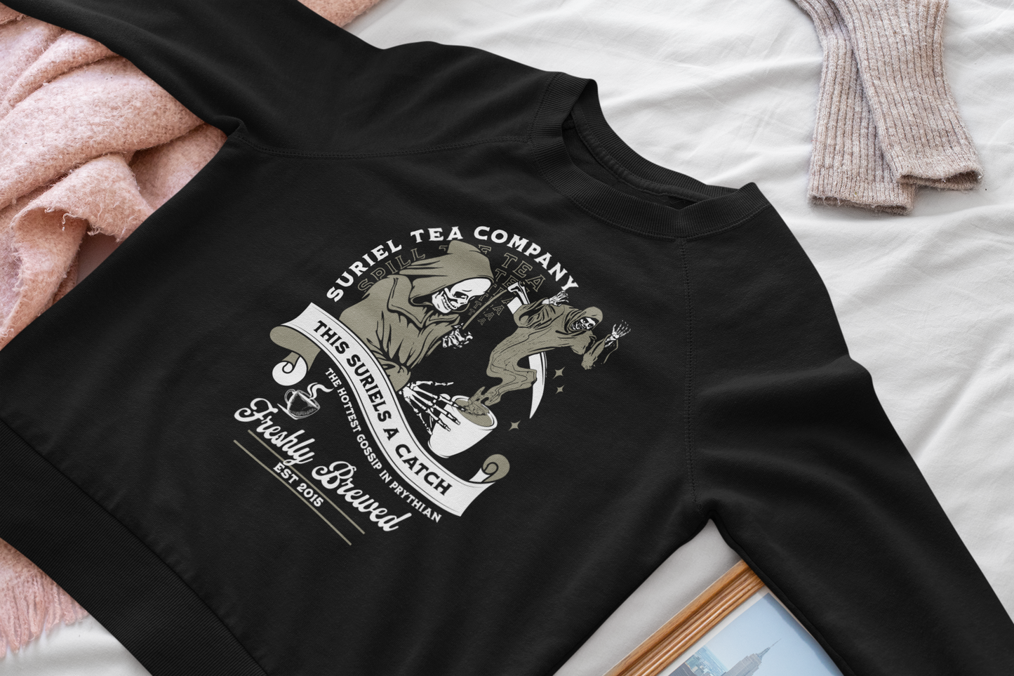 Suriel's Tea Company - A Court of Thorns and Roses- Sweatshirt- Sarah J Maas - Officially Licensed - Night Court