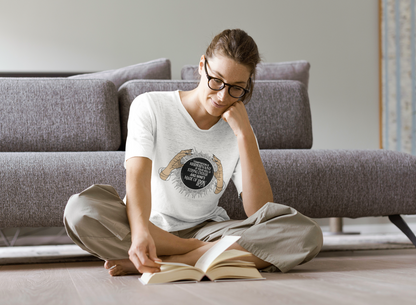 Temptation is irrelivent - Aurora Academy- t-shirt - Caroline Peckham and Susanne Valenti Merchandise