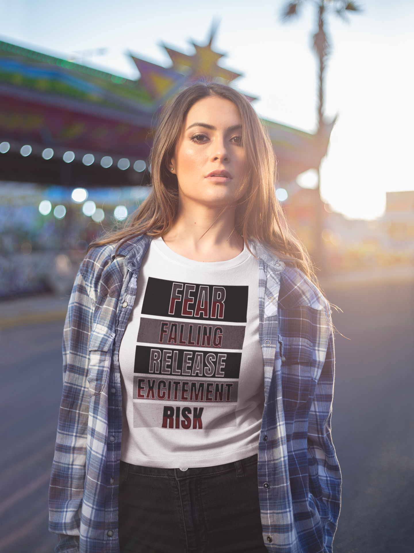 Fear, Falling, Release, Excitement, Risk - Corrupt - T-shirt - Devils Night Series - Penelope Douglas