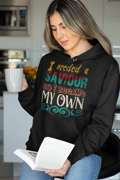 I needed a saviour- Hoodie - Society of Psychos  - Caroline Peckham and Susanne Valenti - Official Merchandis