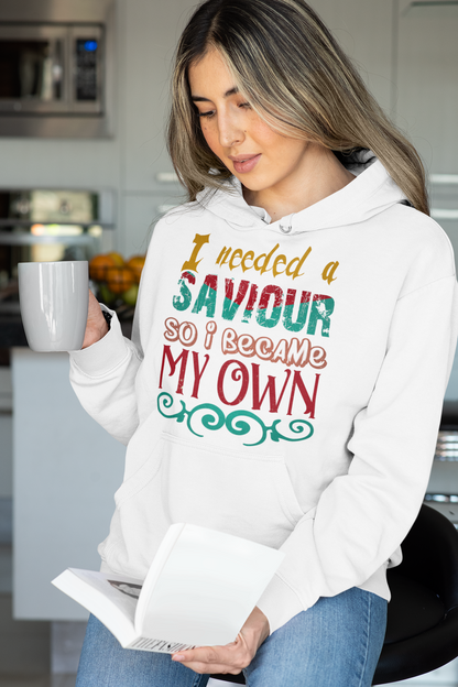 I needed a saviour- Hoodie - Society of Psychos  - Caroline Peckham and Susanne Valenti - Official Merchandis