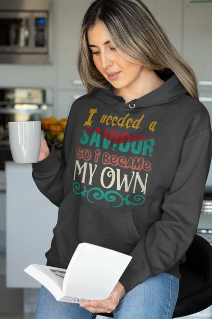 I needed a saviour- Hoodie - Society of Psychos  - Caroline Peckham and Susanne Valenti - Official Merchandis