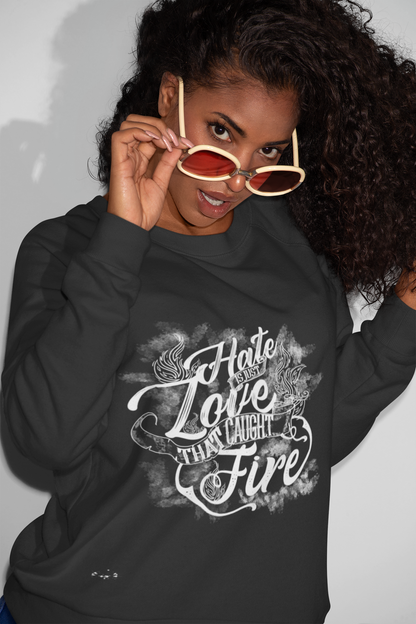 Hate Love Fire - The Harlequin Crew  - Caroline Peckham and Susanne Valenti - Official Merchandise