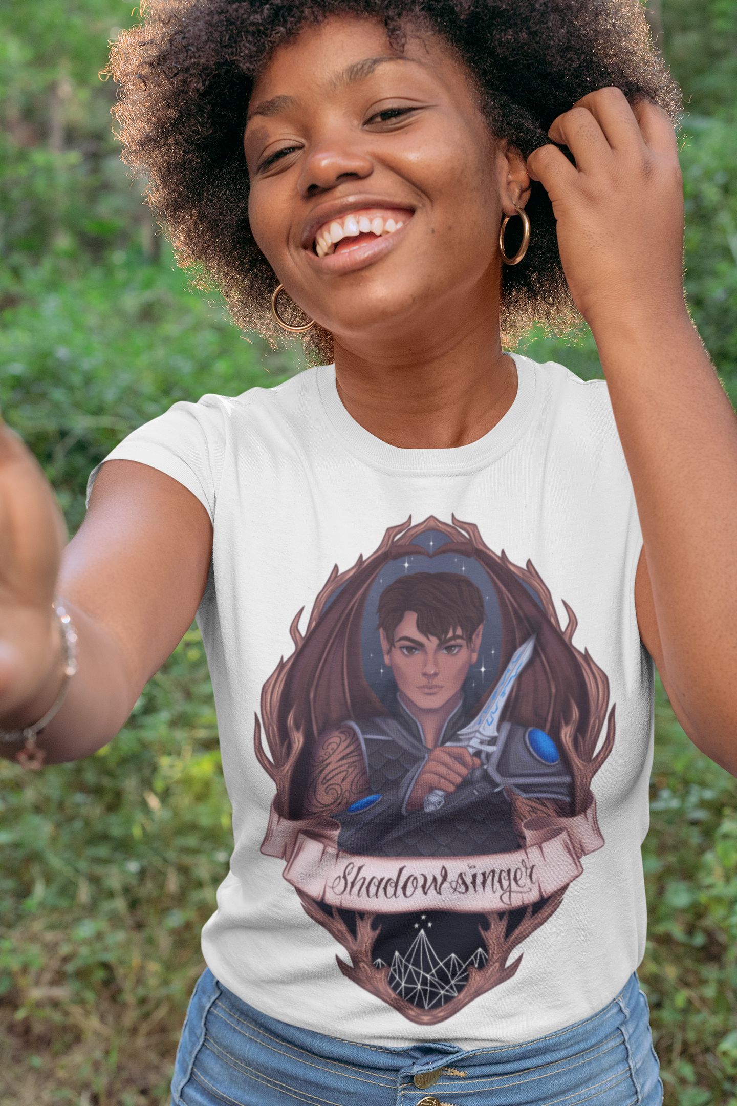 Azriel - T-Shirt - Sarah J Maas - Acotar - Officially Licensed