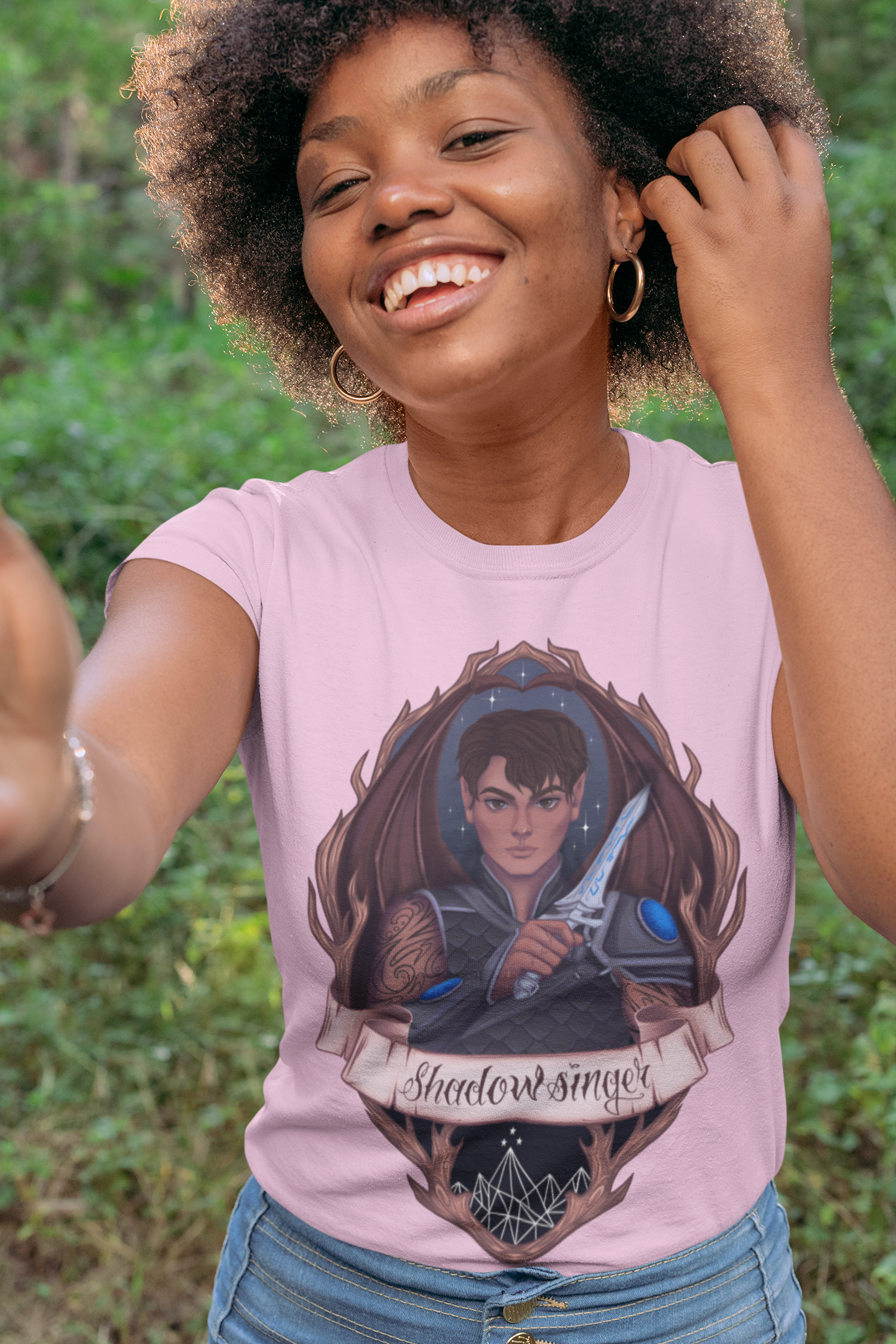Azriel - T-Shirt - Sarah J Maas - Acotar - Officially Licensed