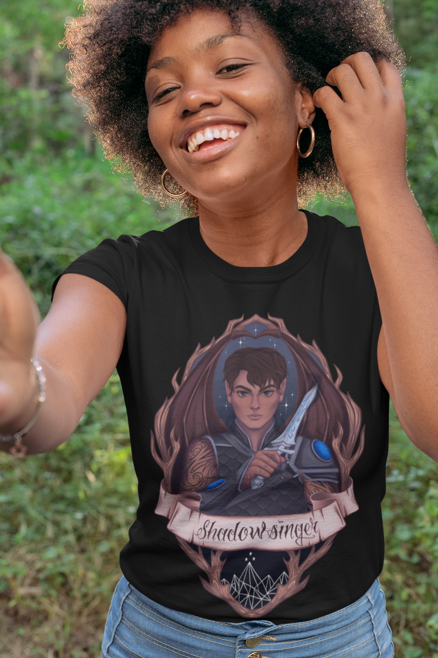 Azriel - T-Shirt - Sarah J Maas - Acotar - Officially Licensed