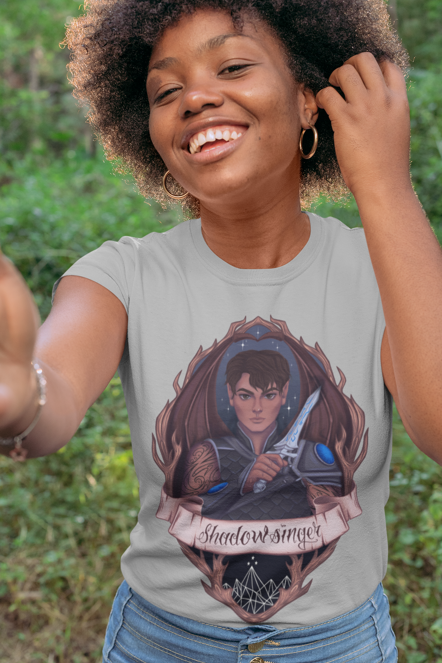 Azriel - T-Shirt - Sarah J Maas - Acotar - Officially Licensed