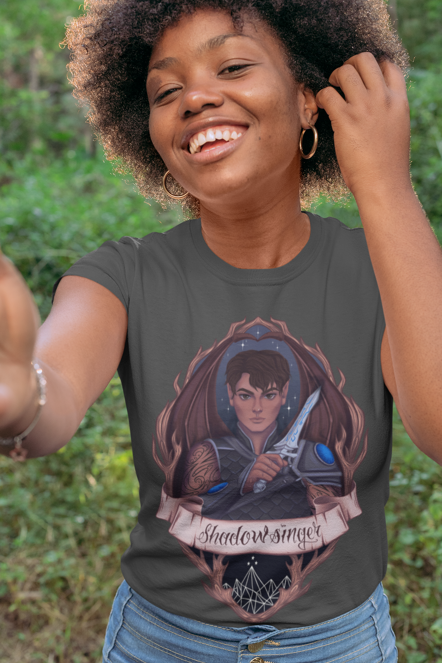 Azriel - T-Shirt - Sarah J Maas - Acotar - Officially Licensed