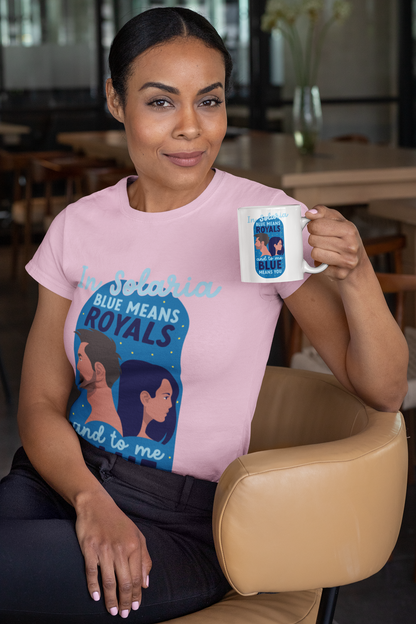 Blue Means You- Orion and Darcy - tshirt -Zodiac Academy -  t-shirt - Caroline Peckham and Susanne Valenti Merchandise - Officially Licensed