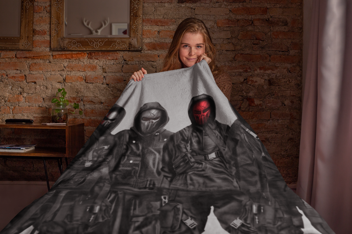 The Four Horsemen Blanket - Pre Order - Will, Kai, Damon, Michael -Devils Night Series - Penelope Douglas
