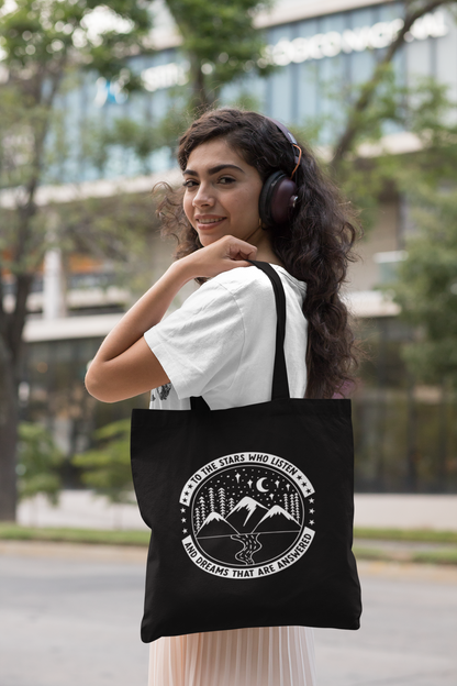 To the stars who listen - Tote - A Court of Mist and Fury Officially Licensed - Sarah J Maas