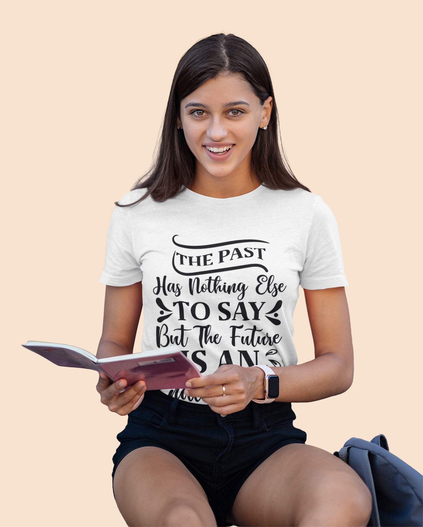 The Past has nothing else to say - Aurora Academy- t-shirt - Caroline Peckham and Susanne Valenti Merchandise