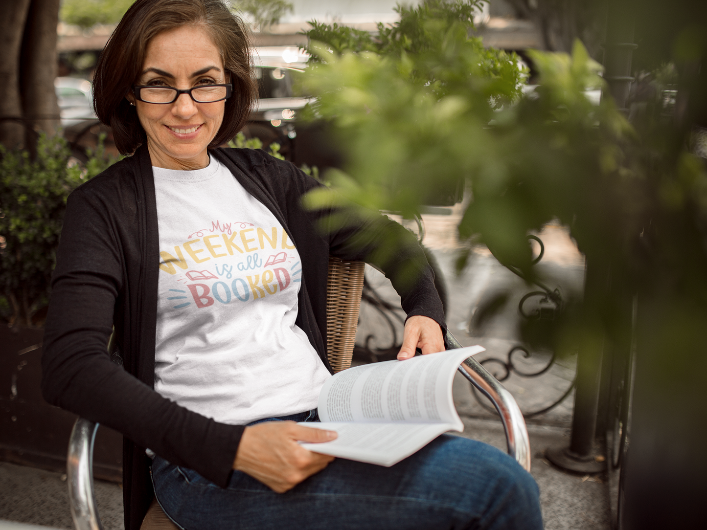 My Weekend is all Booked - Bookish T-shirt