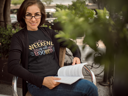 My Weekend is all Booked - Bookish T-shirt
